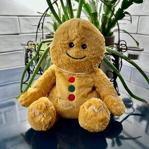 NWT Snuggable*Huggabe*Loveable!  Gingerbread Boy Warmie is the Best!